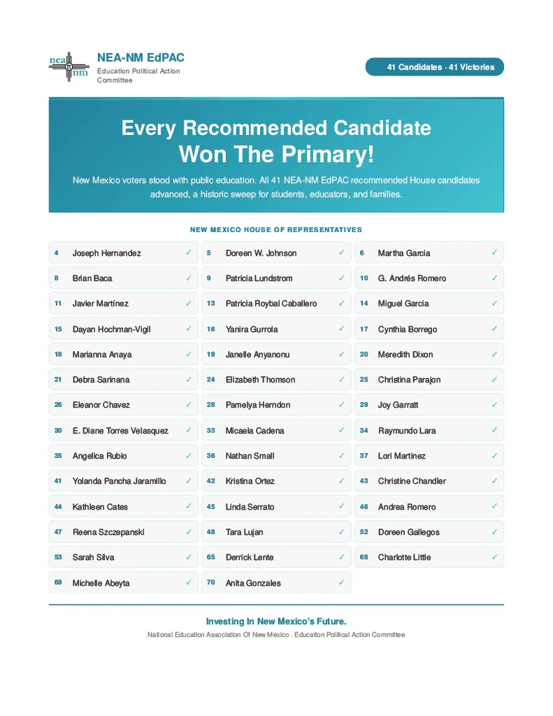 EdPac Recommendations Results