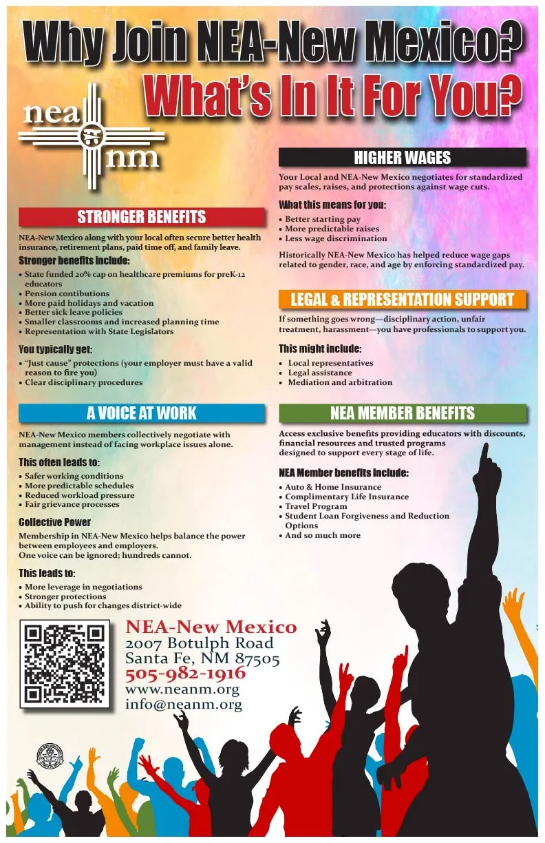 Why join NEA_NM? What's in it for You?